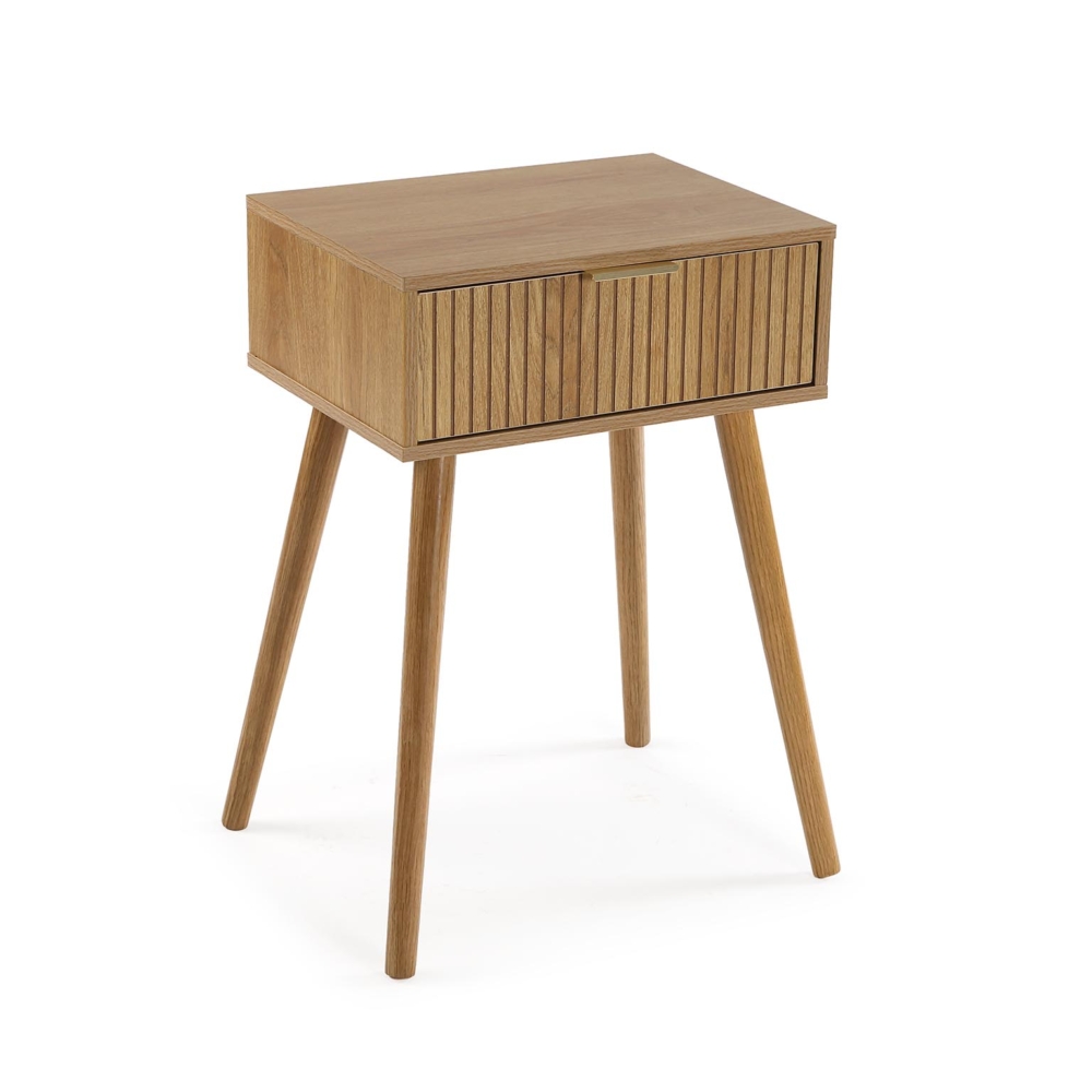 MESITA DE NOCHE NOLAN MADERA - Imagen 1