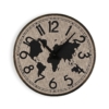 RELOJ DE PARED MAPA 40CM