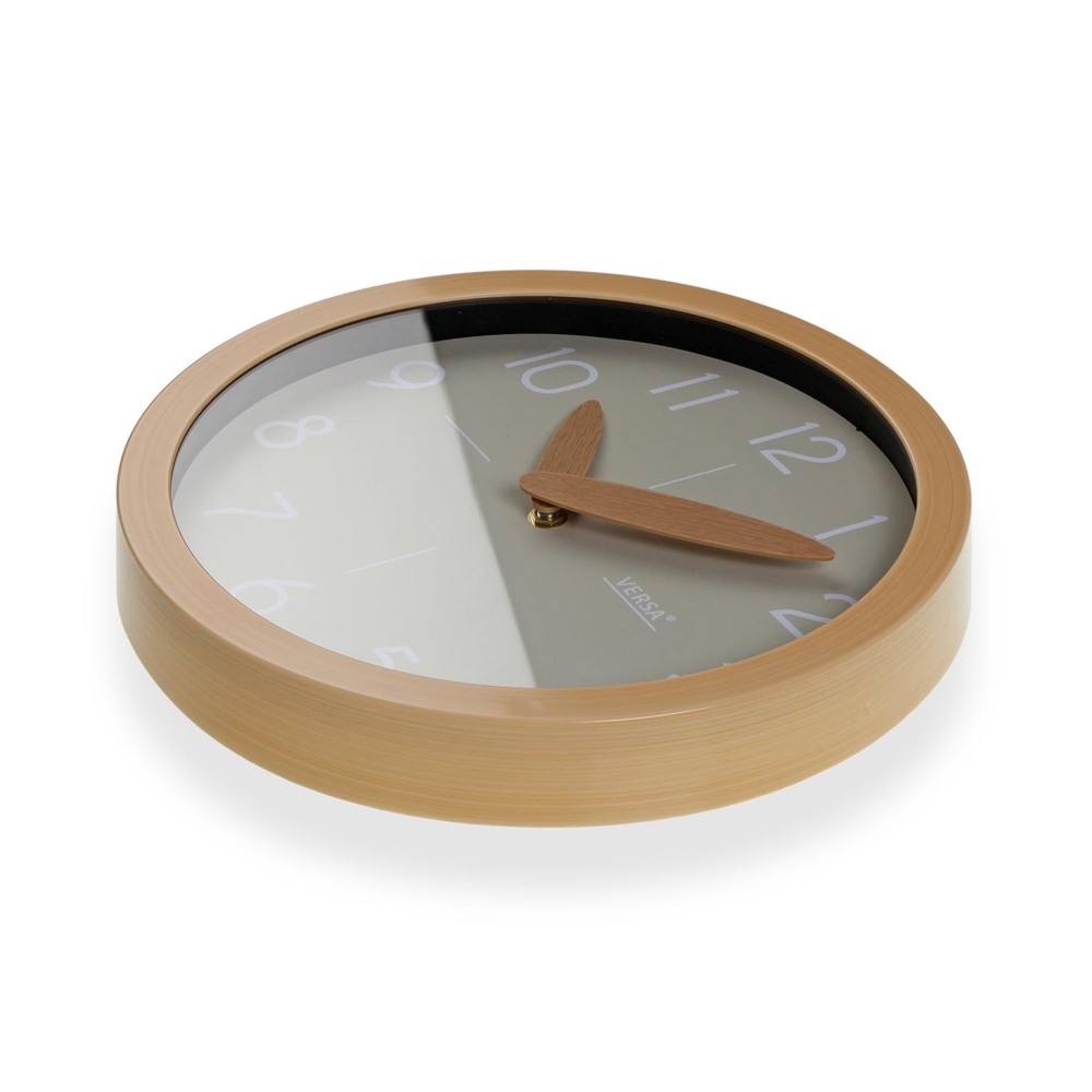 RELOJ DE PARED RAY GRIS CLARO 30CM - Imagen 2