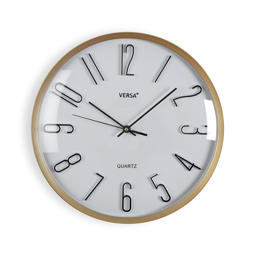 20550219 RELOJ DE PARED BLANCO 33CM - Imagen 1
