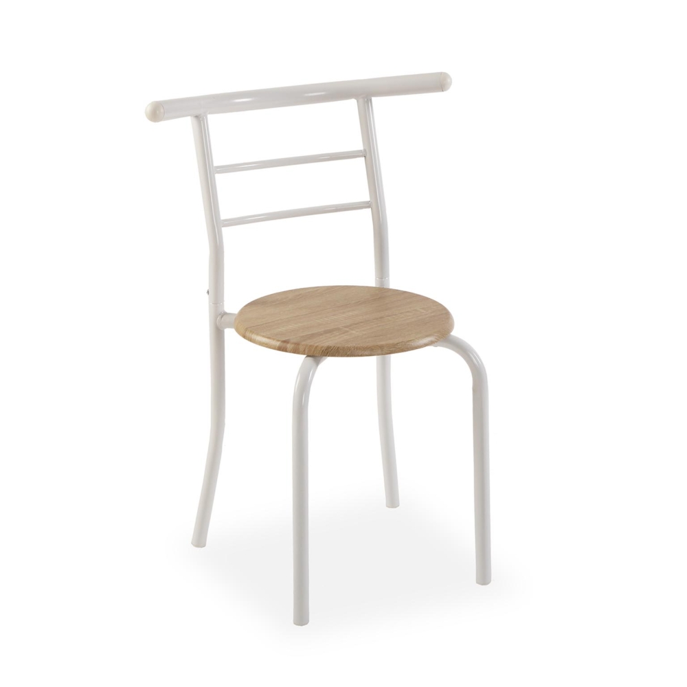 JUEGO MESA/2 SILLAS BLANCO - Imagen 3