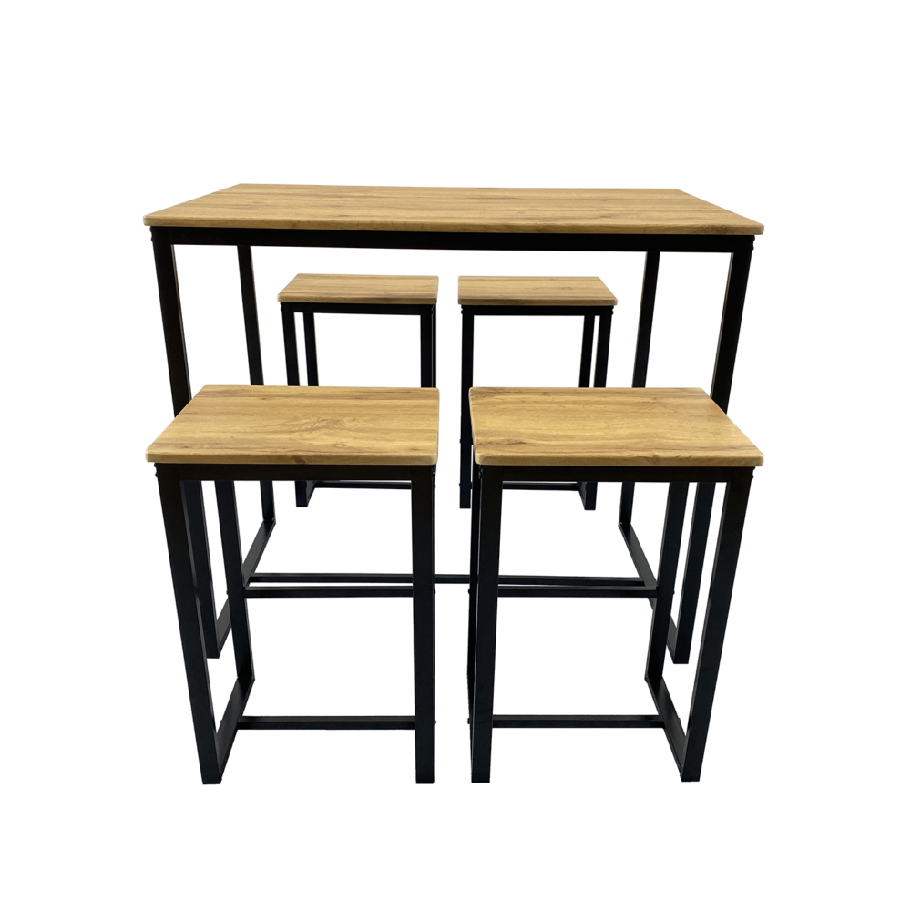 JUEGO MESA Y 4 SILLAS - Imagen 1