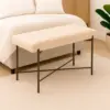 PIE DE CAMA NILO BEIGE - Imagen 2