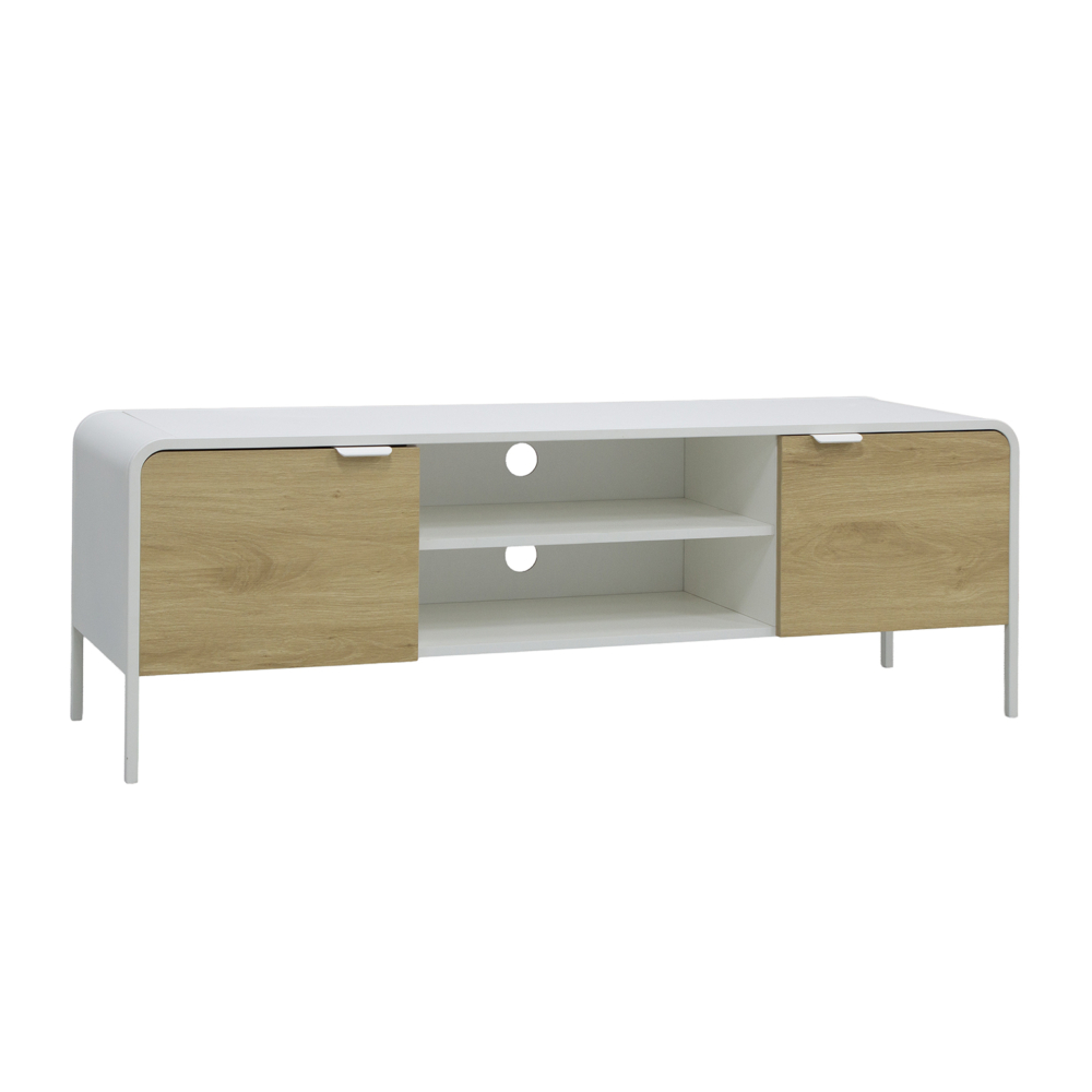 21811125 MUEBLE DE TV BLANCO - Imagen 1