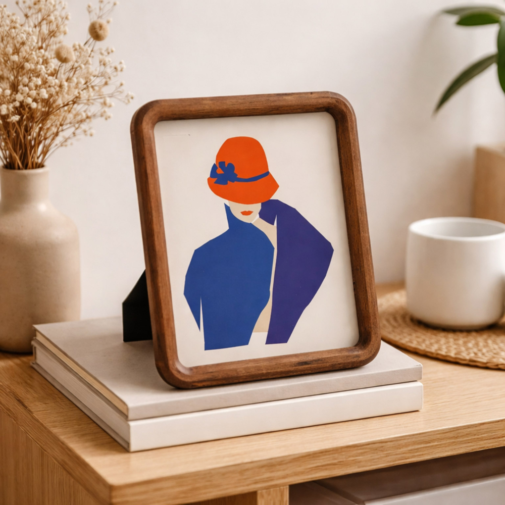 PORTAFOTO DE MADERA COUVET 20x25 - Imagen 2