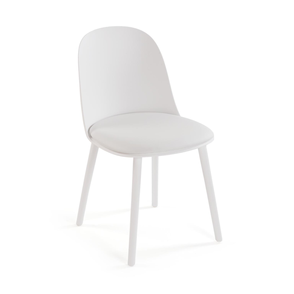 SILLA MIZA EN COLOR BLANCO - Imagen 1