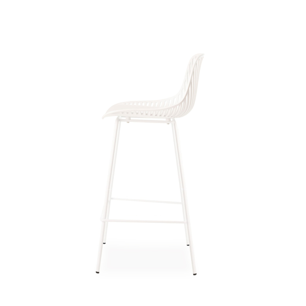 TABURETE ALTO CASPER BLANCO - Imagen 3