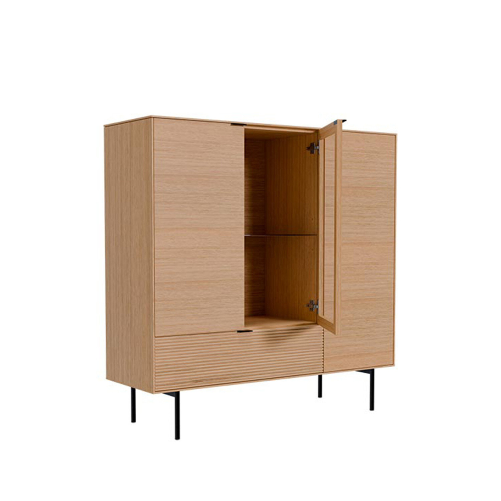 Aparador alto TULSA roble - Imagen 2