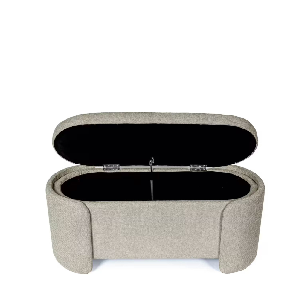 Banqueta BERNICE taupe - Imagen 3