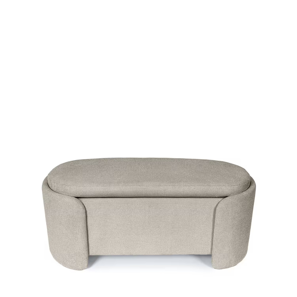 Banqueta BERNICE taupe - Imagen 4