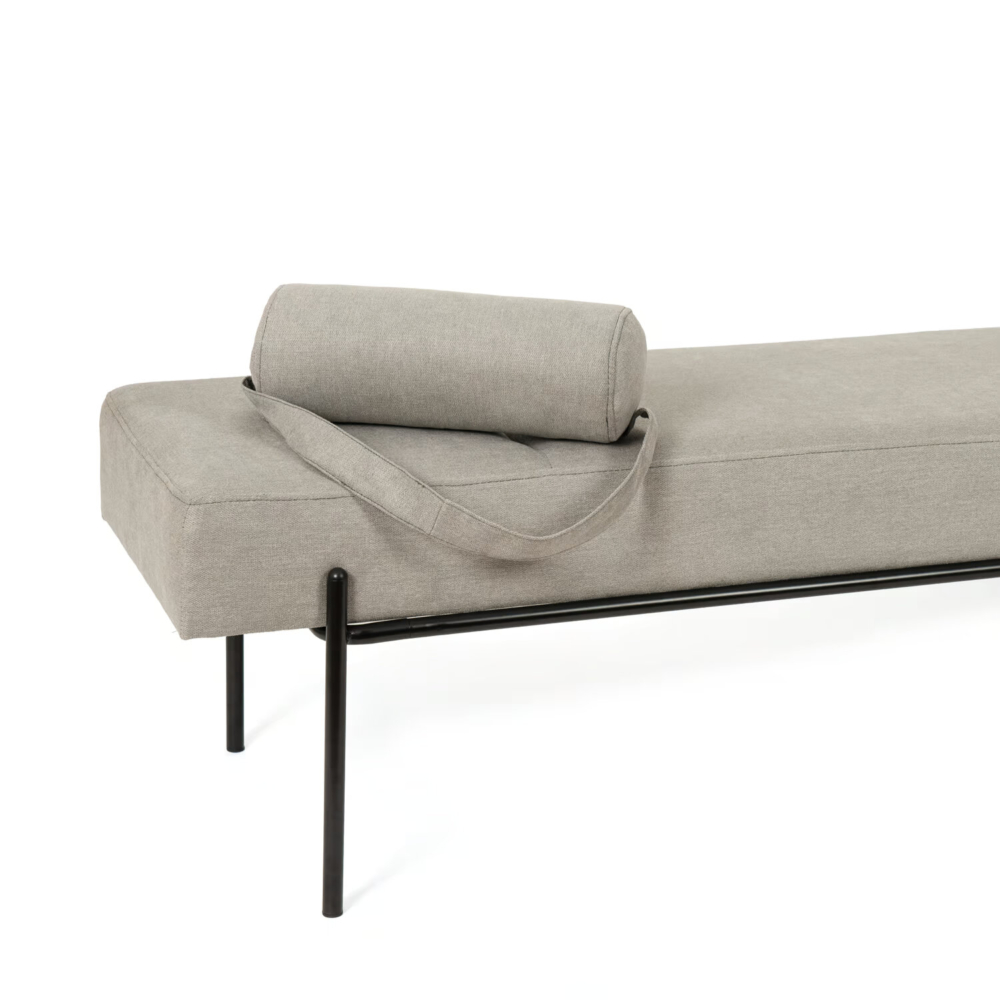 Banqueta EDIMBURGO gris/negro - Imagen 3