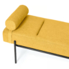 Banqueta EDIMBURGO mostaza/negro - Imagen 5
