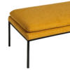 Banqueta TURIN mostaza - Imagen 3