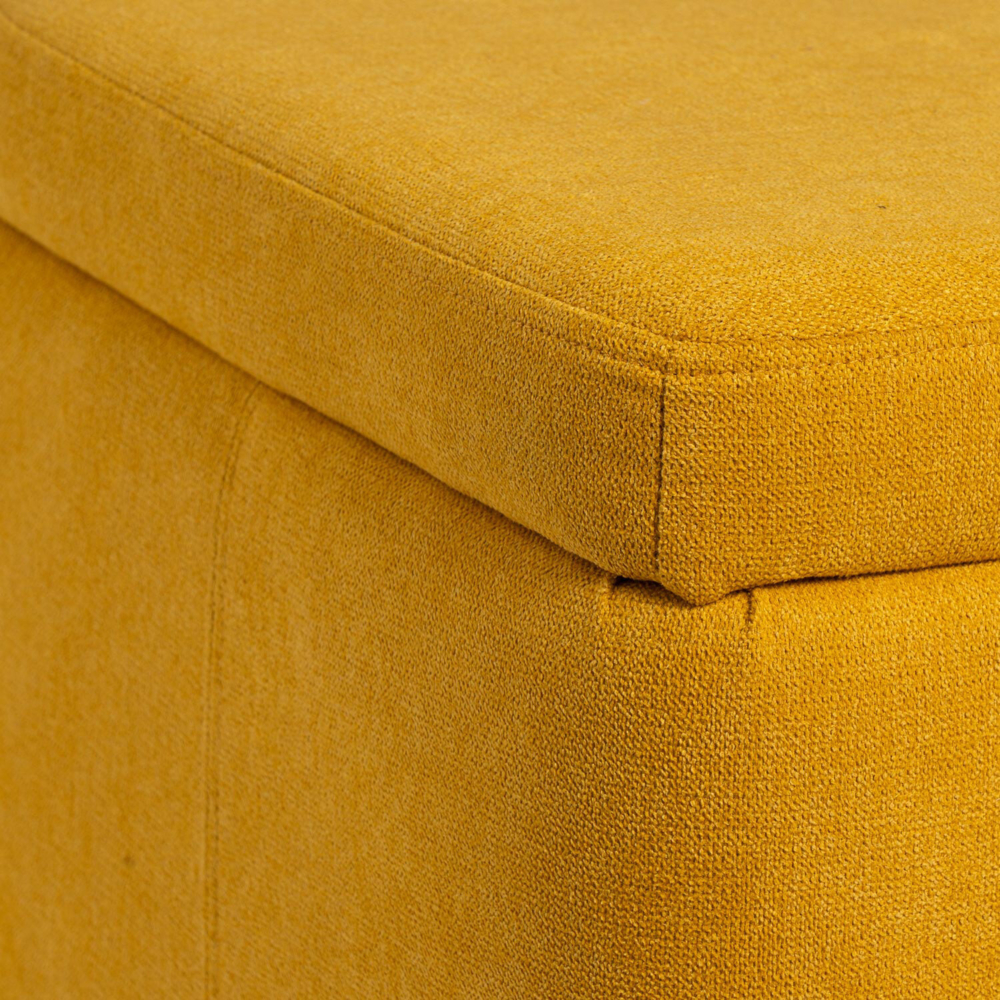Banqueta ZURICH mostaza - Imagen 5