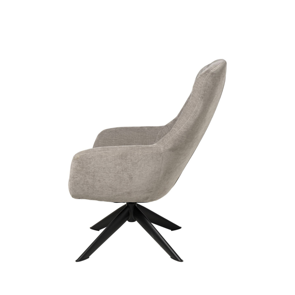 Butaca BOLONIA gris claro - Imagen 1