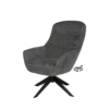 Butaca BOLONIA gris oscuro