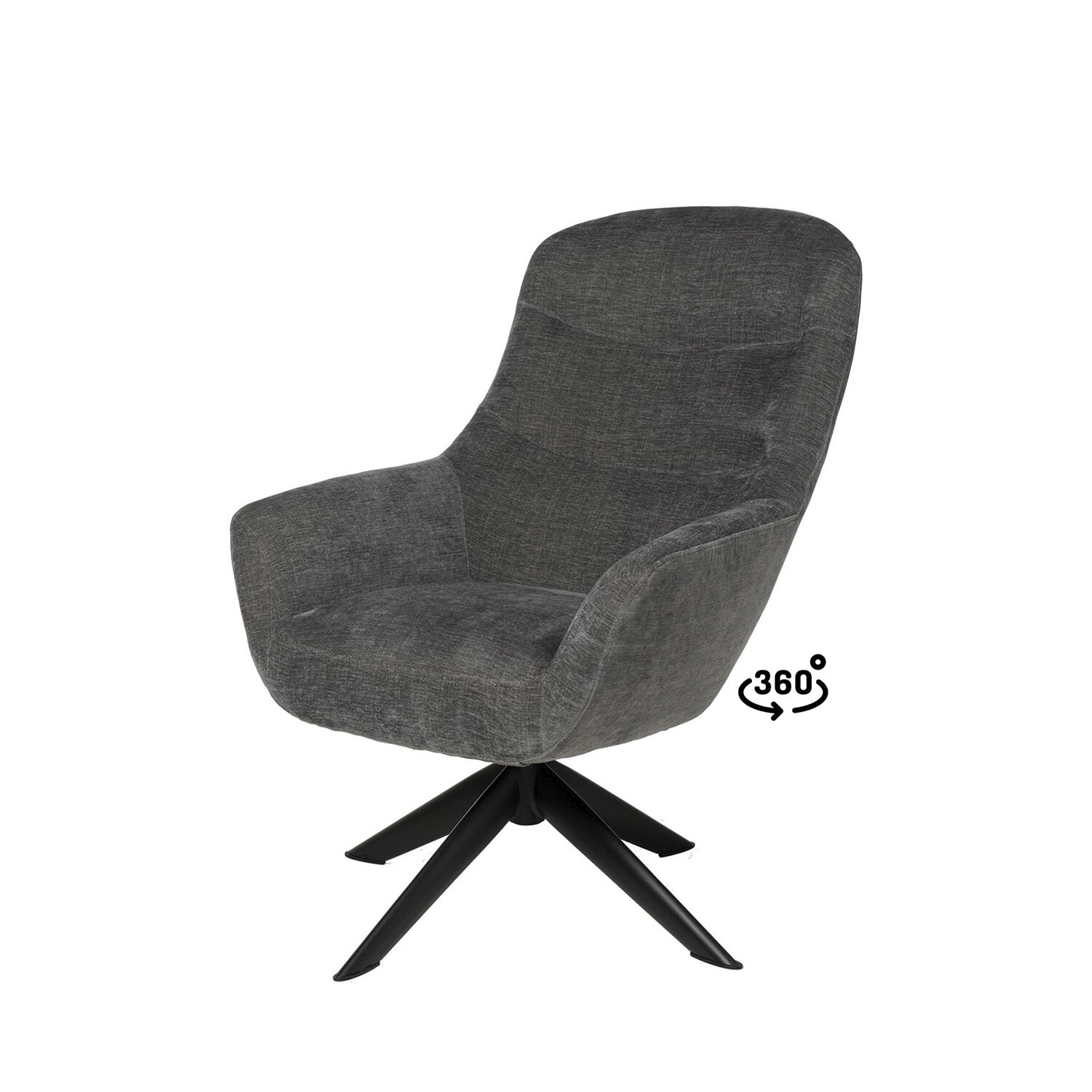 butaca-bolonia-gris-oscuro-5 Butaca BOLONIA gris oscuro - Imagen 1