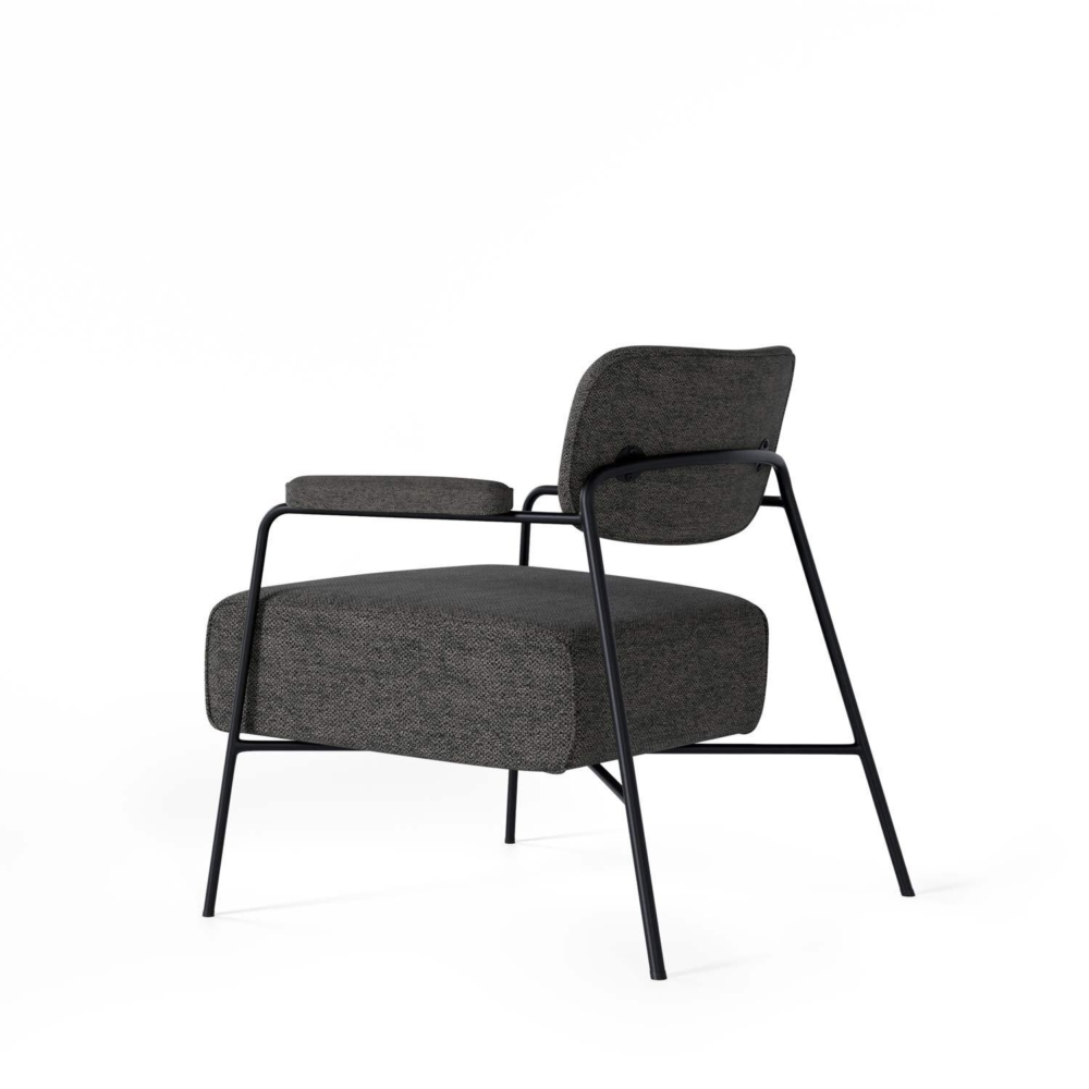 Butaca BREDA gris oscuro - Imagen 2