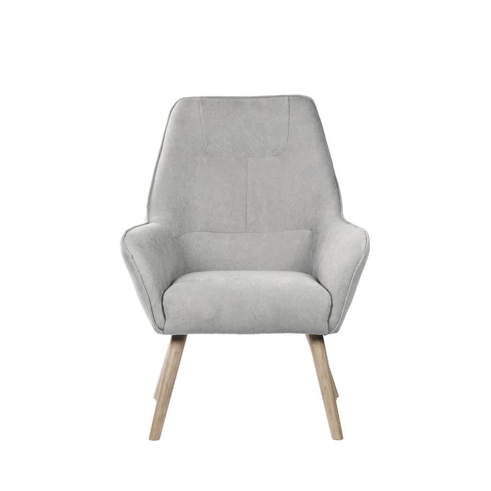 Butaca BRUGES gris claro - Imagen 3