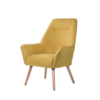 Butaca BRUGES mostaza