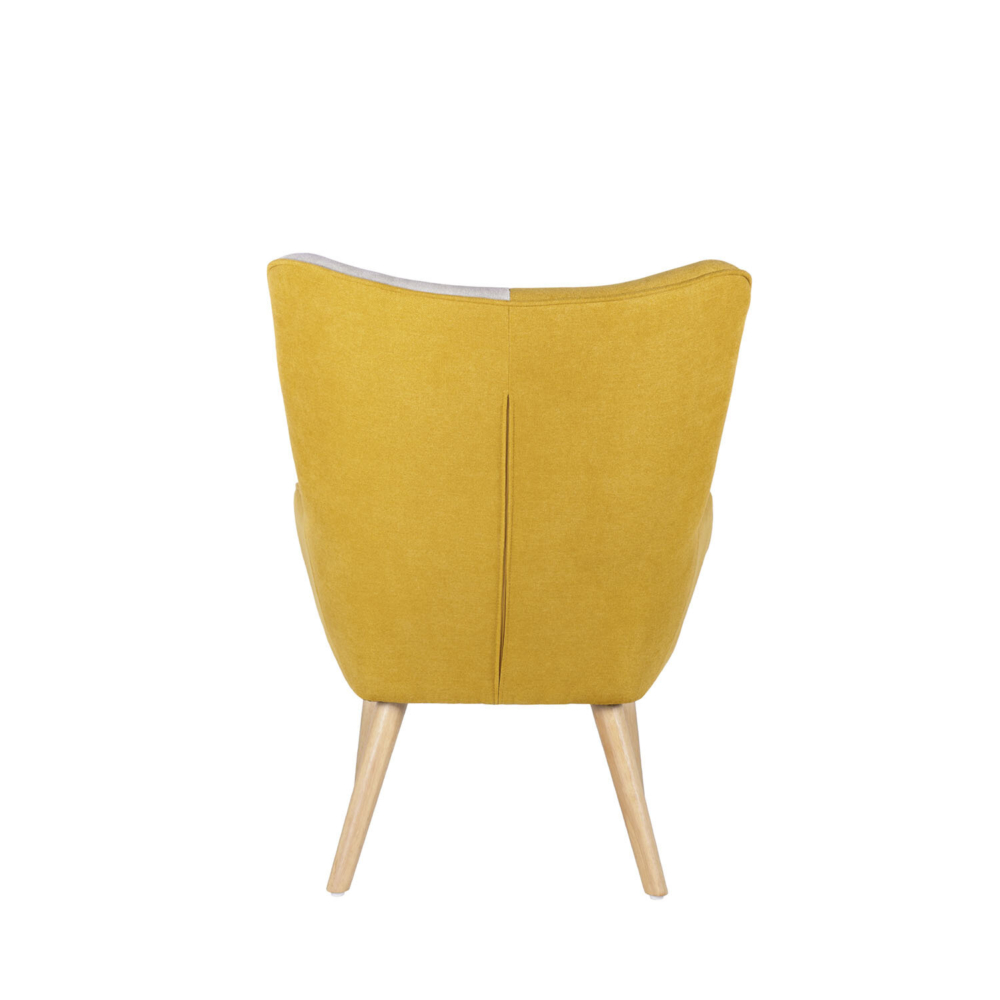 Butaca FLORIDA mostaza - Imagen 1