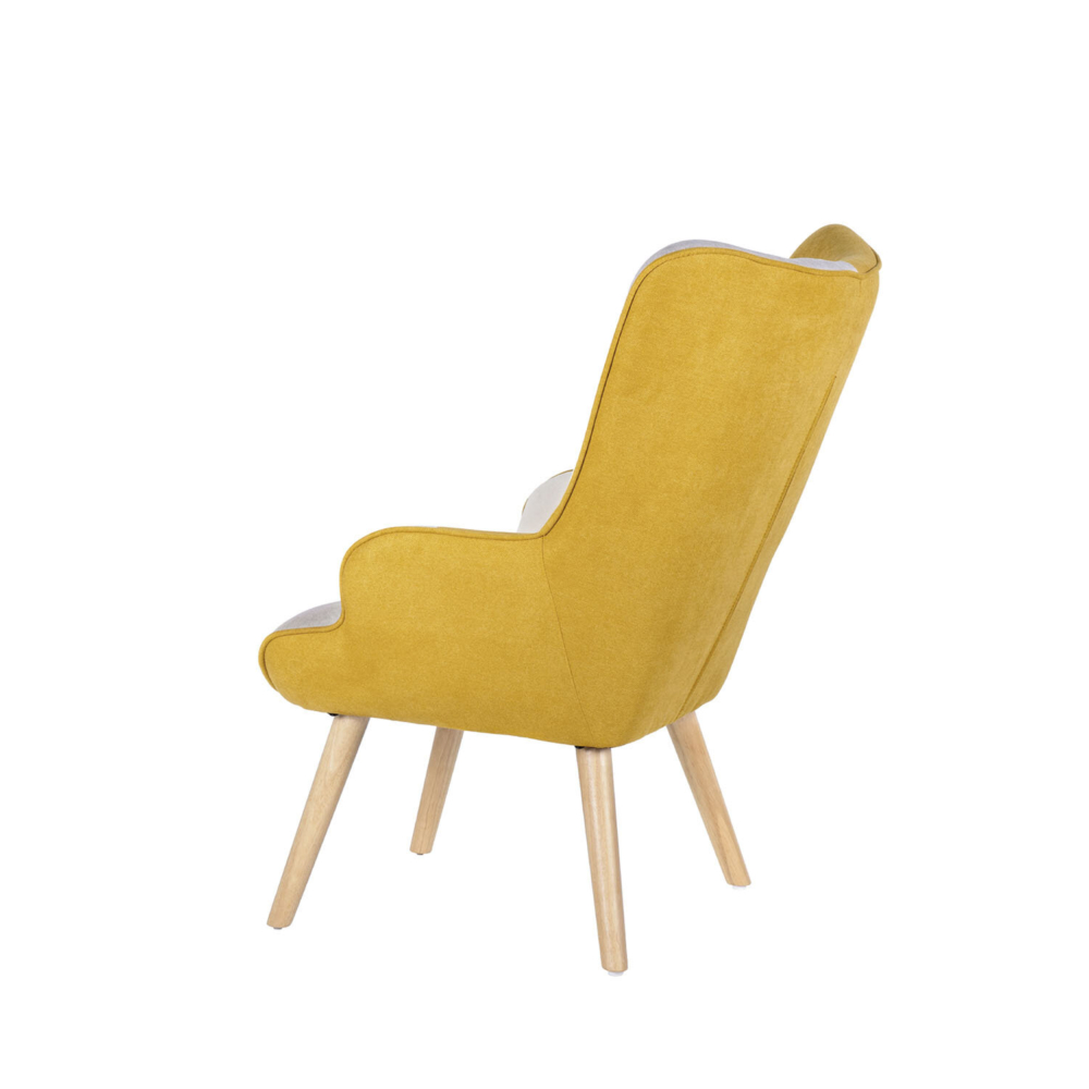 Butaca FLORIDA mostaza - Imagen 2