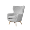 Butaca LISBOA gris claro