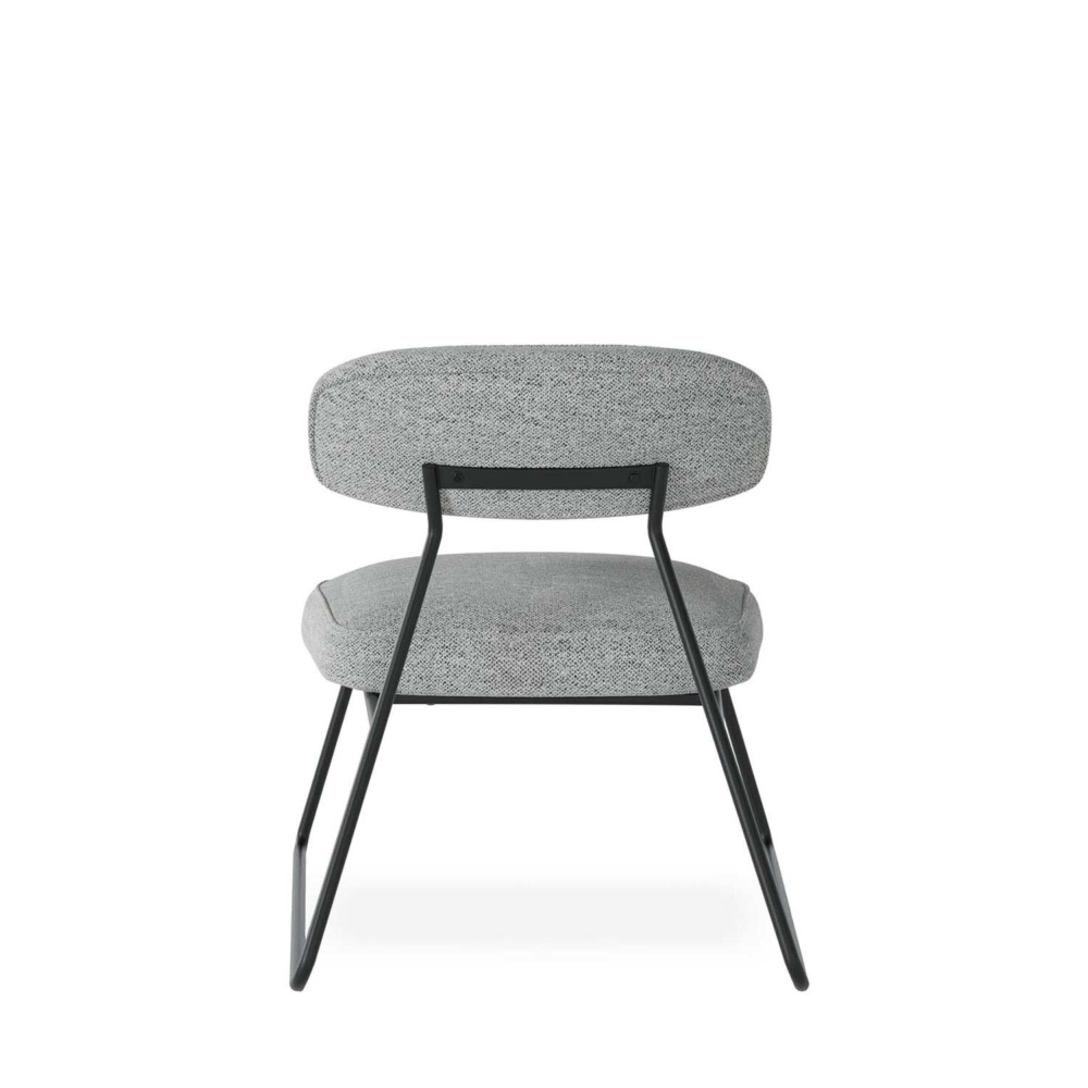 Butaca NICOSIA gris claro - Imagen 1