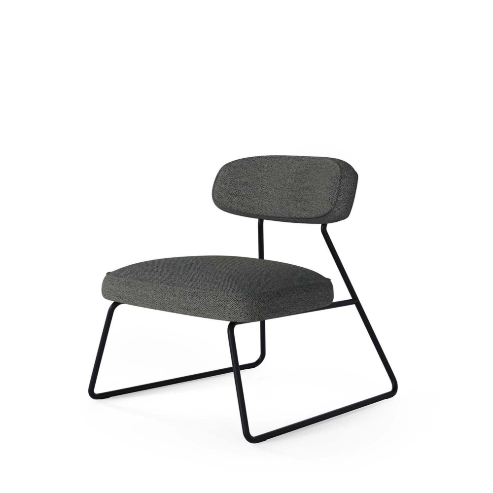 Butaca NICOSIA gris oscuro - Imagen 1