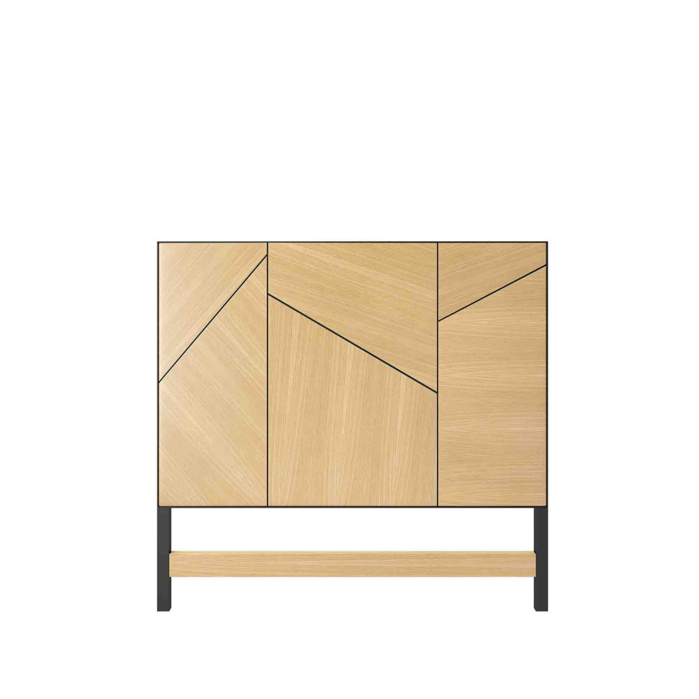 Cabezal 135 LANDI  roble/negro - Imagen 2