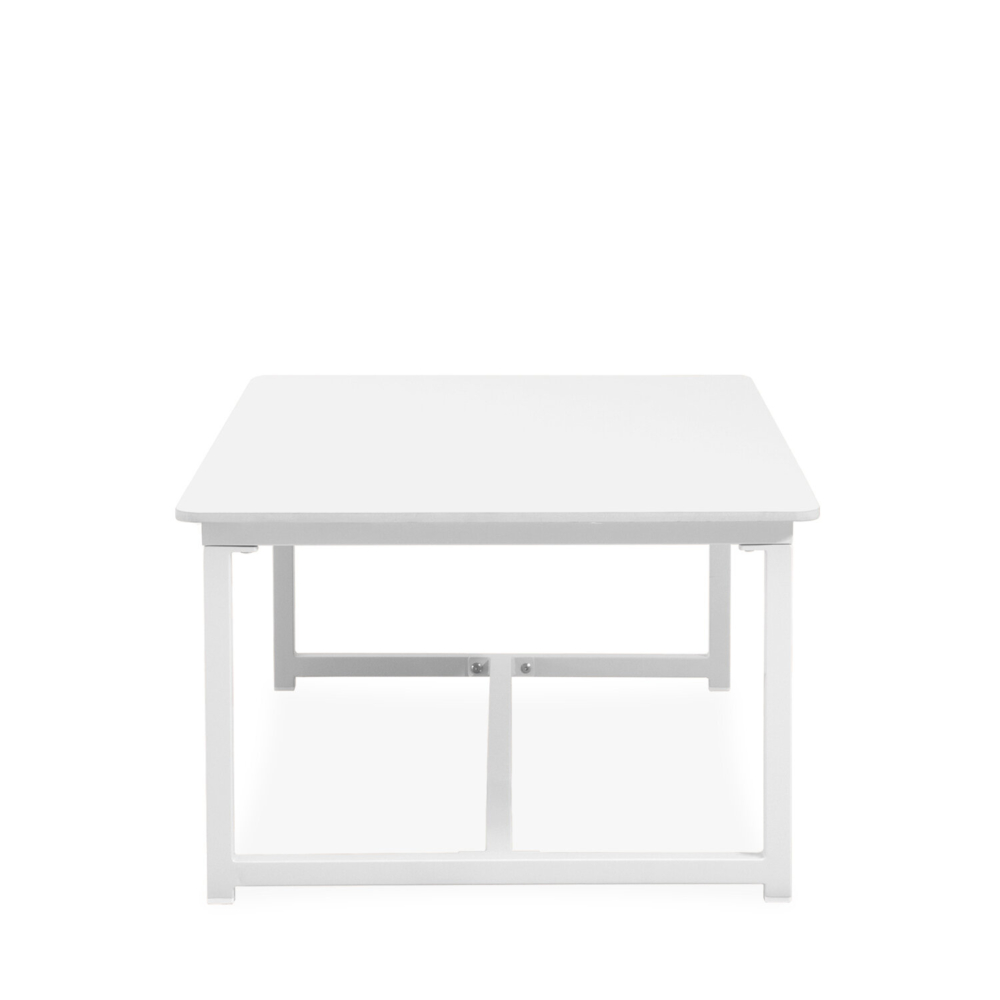 Conjunto de jardín MUSCAT blanco (sofá + sillones + mesa centro) - Imagen 3