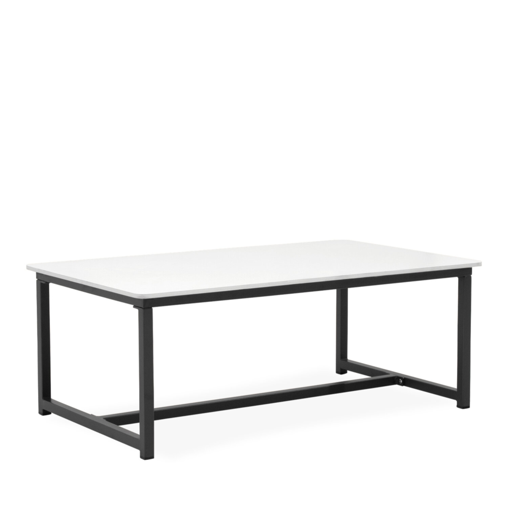 Conjunto de jardín MUSCAT negro (sofá + sillones + mesa centro) - Imagen 3