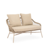 Conjunto de jardín SALONICA beige (sofá + sillones + mesa centro) - Imagen 6