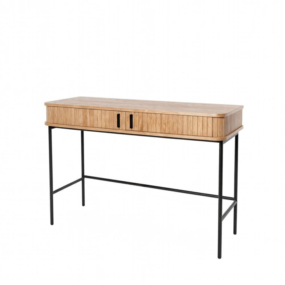 Consola JASKA roble/negro - Imagen 1