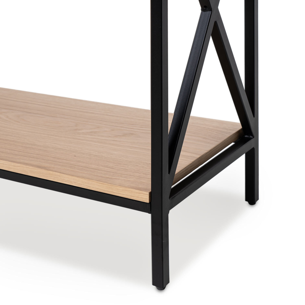 Consola RIGA roble/negro - Imagen 5