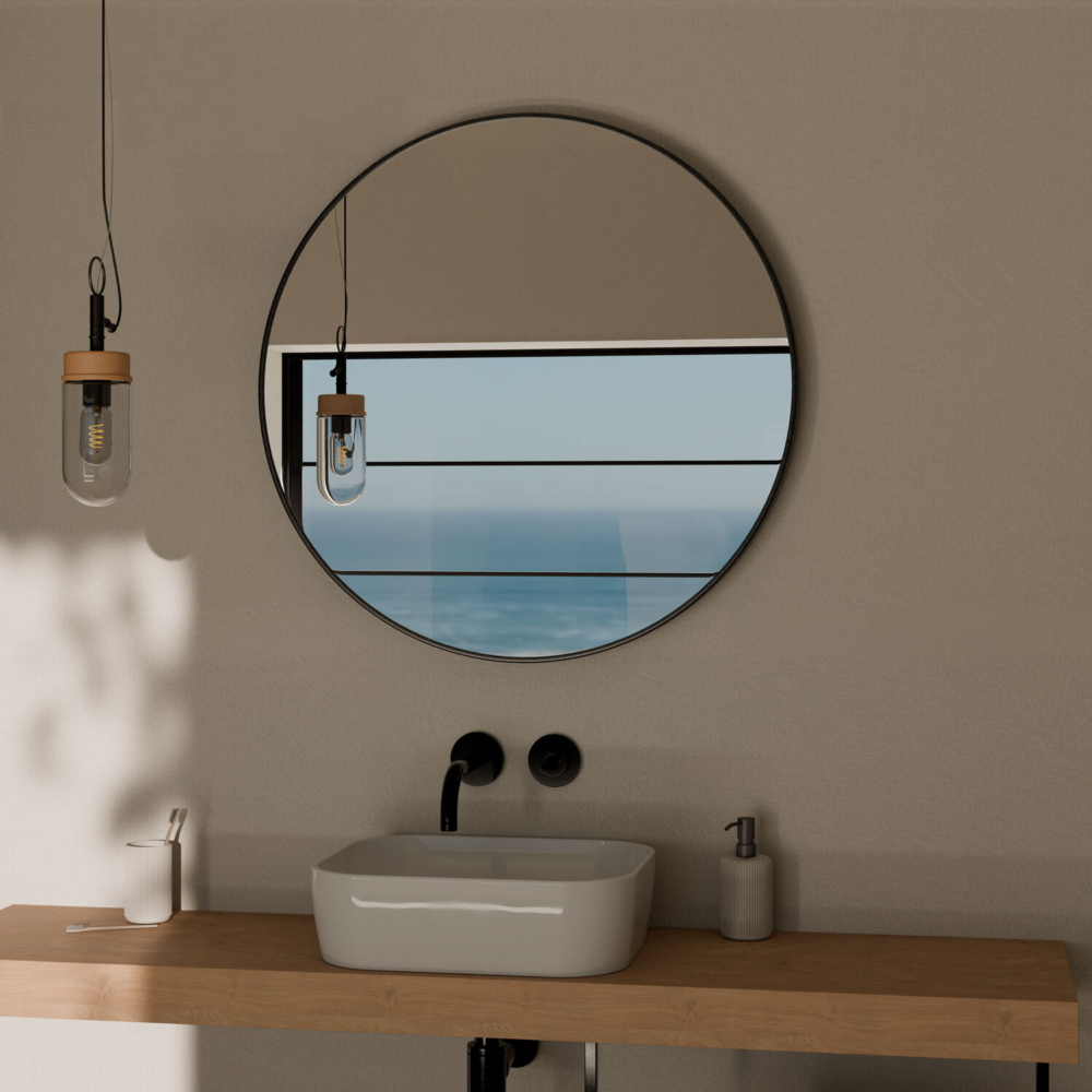 Espejo PADUA negro - Imagen 2