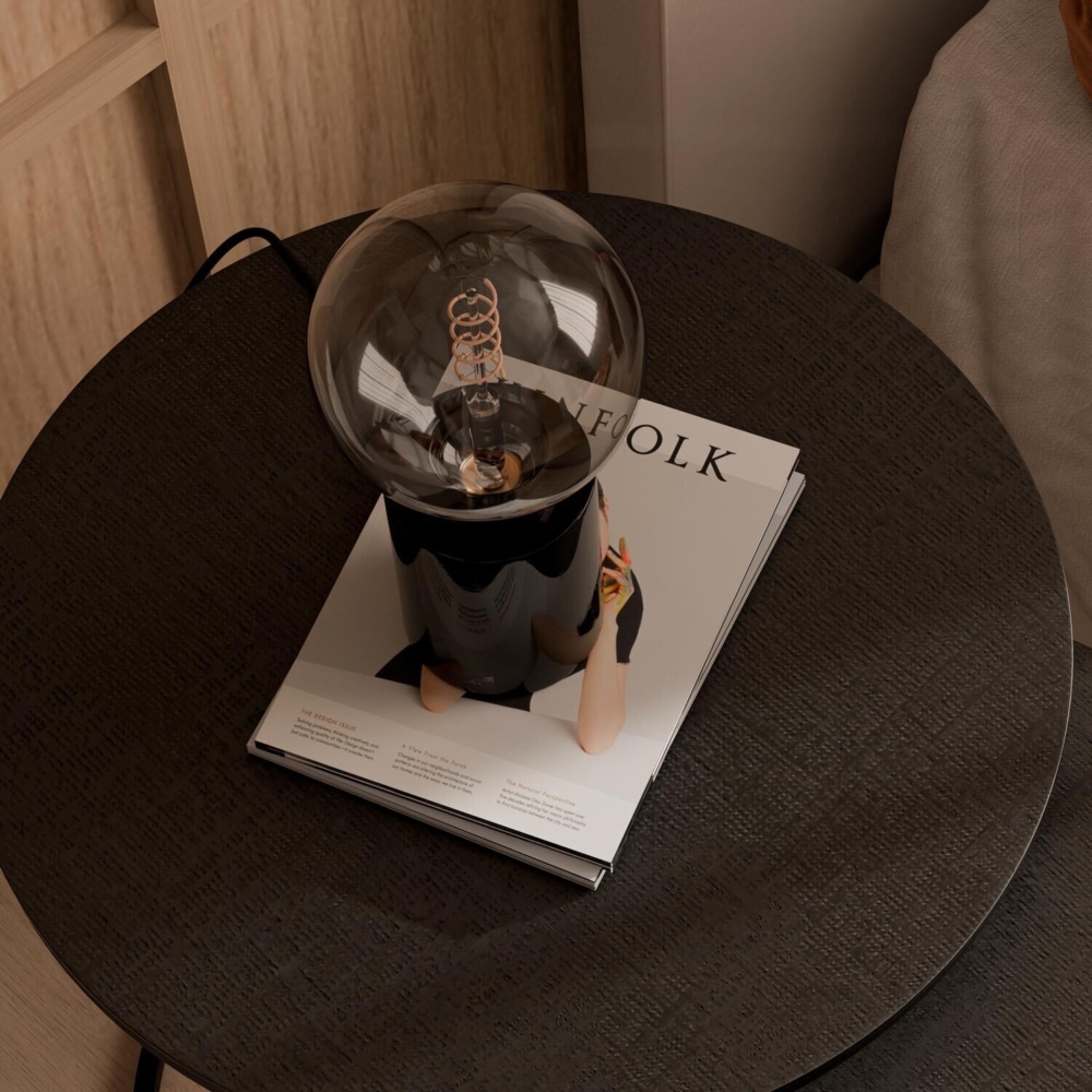 Lámpara sobremesa ROSER negro - Imagen 6