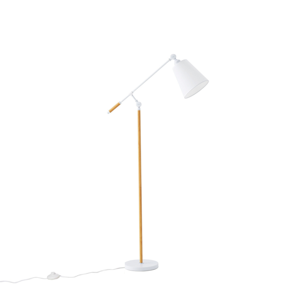 Lámpara suelo ALOIA blanco - Imagen 1