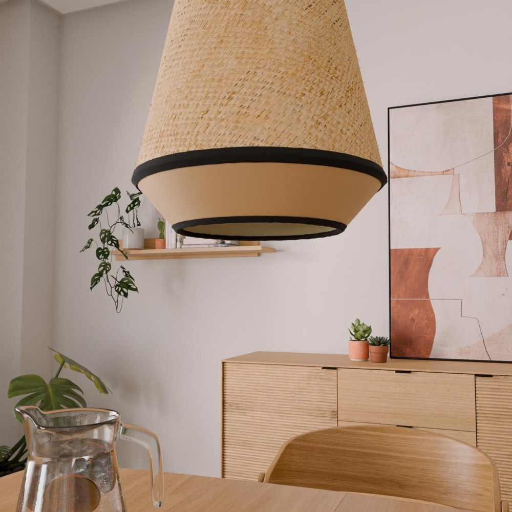 Lámpara techo PINET natural - Imagen 5