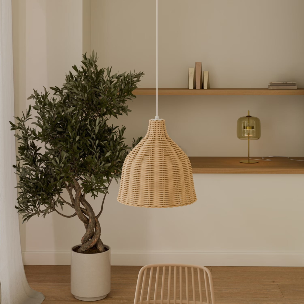 Lámpara techo TEBA natural - Imagen 4