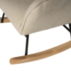 Mecedora COPENHAGEN beige - Imagen 7