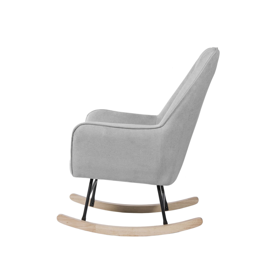 Mecedora COPENHAGEN gris claro - Imagen 4