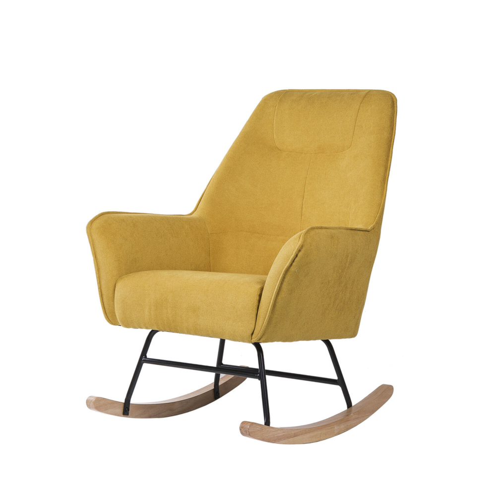 Mecedora COPENHAGEN mostaza - Imagen 1