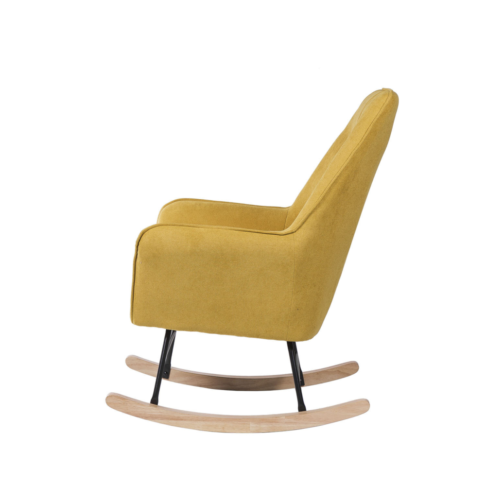Mecedora COPENHAGEN mostaza - Imagen 3