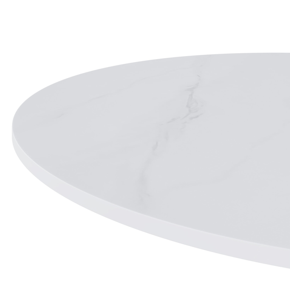 Mesa alta fija LYA blanco/blanco - Imagen 2