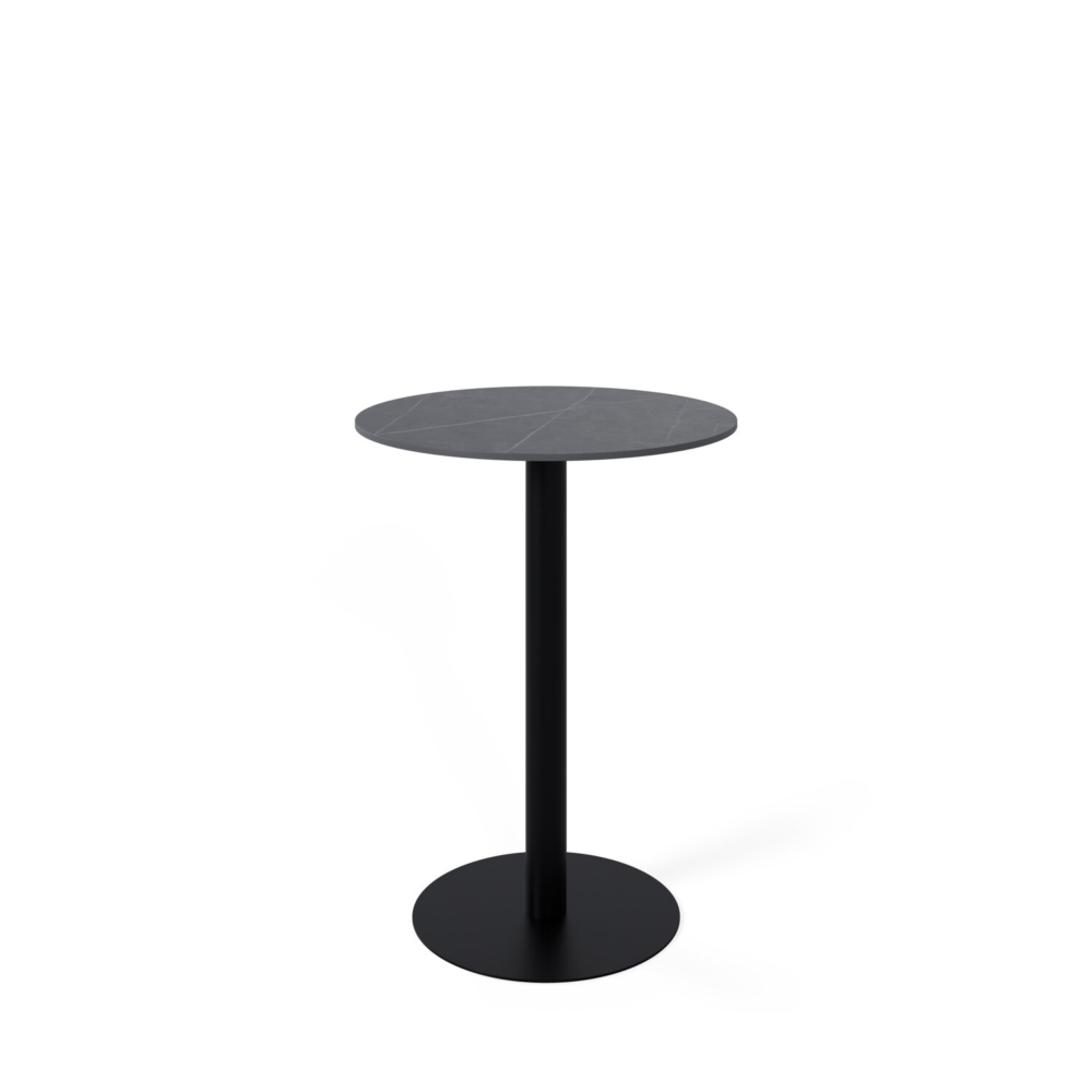 Mesa alta fija LYA gris/negro - Imagen 2