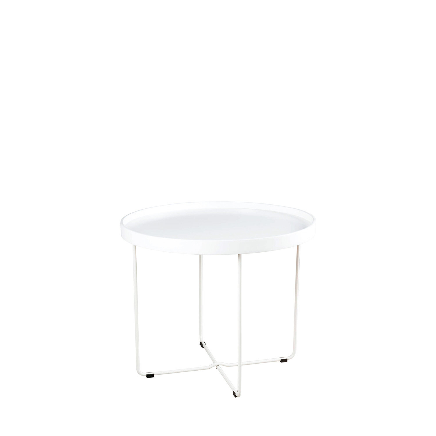 mesa-auxiliar-dave-blanco-1 Mesa auxiliar DAVE blanco - Imagen 1