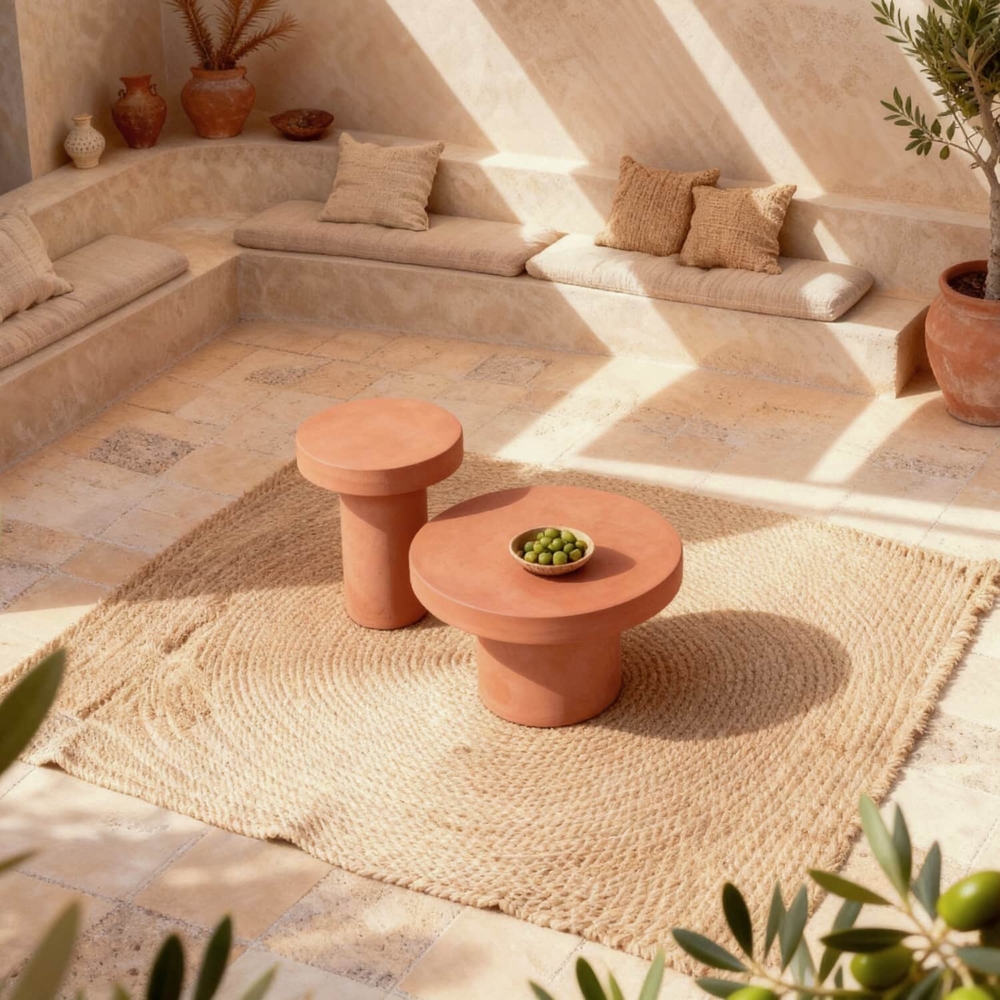 Mesa auxiliar MIRKO terracota - Imagen 5