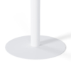 Mesa baja fija LYA blanco/blanco - Imagen 4