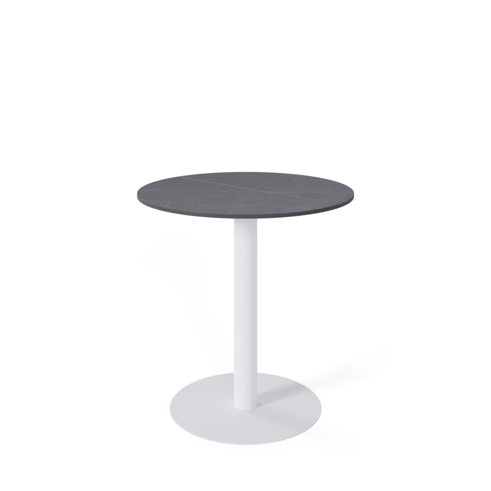 Mesa baja fija LYA gris/blanco - Imagen 2